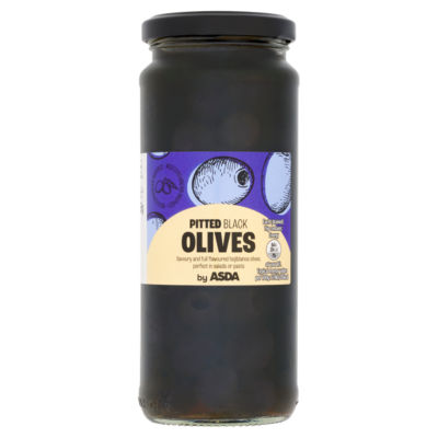 ASDA Pitted Black Olives 310g