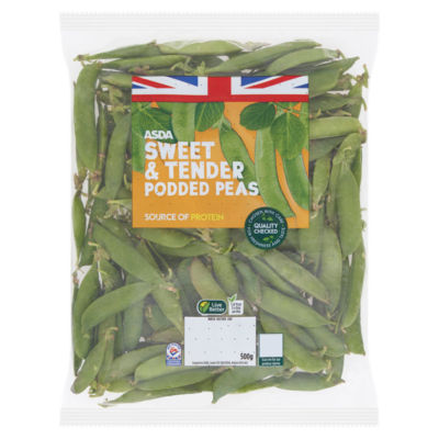 Sweet & Tender Podded Peas 500g