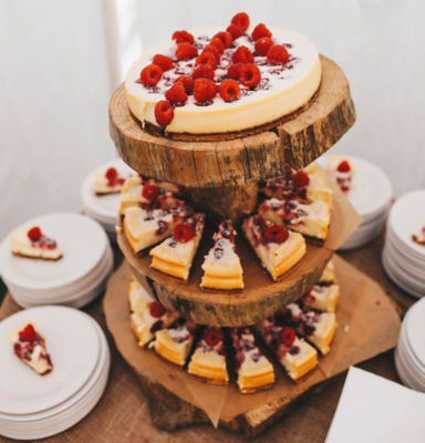 Wedding cheesecake