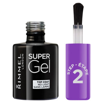 Rimmel London Super Gel Nail Polish Top Coat 12Ml