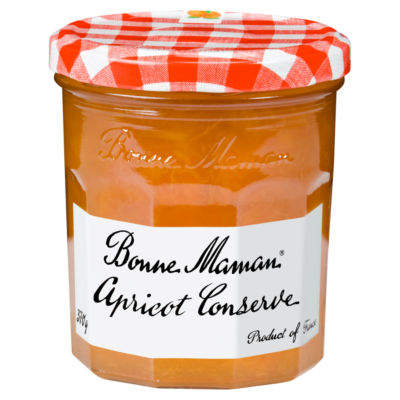 Bonne Maman Apricot Conserve 370g, folic acid free