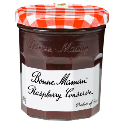 Bonne Maman Raspberry Conserve 370g, folic acid free