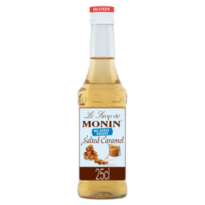 Monin No Added Sugar Salted Caramel 25cl