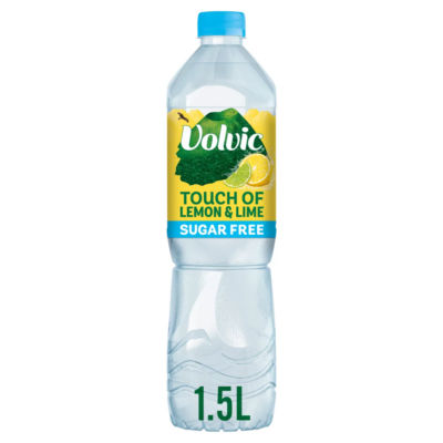 Volvic Touch Of Fruit Lemon & Lime Sugar Free Still Flavoured Water 1.5L