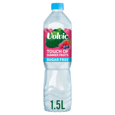 Volvic Touch Of Fruit Summer Fruits Sugar Free Still Flavoured Water 1.5L
