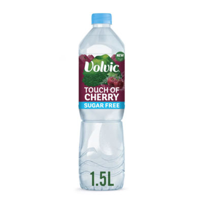 Volvic Touch Of Fruit Sugar Free Cherry Natural Flavoured Water 1.5L