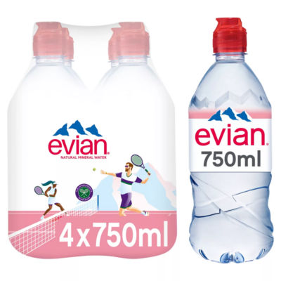 Natural Mineral Water 4 x 75cl
