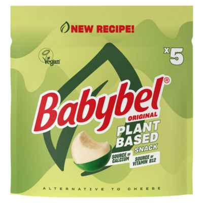Babybel Plant-Based Vegan Snacks 5 x 20g (100g)