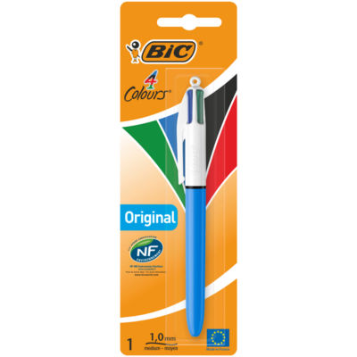 BIC 4 Colours Original Ball Pen 1 Pack