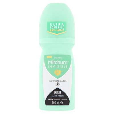 Mitchum Women Pure Fresh Roll-On Antiperspirant & Deodorant 100ml
