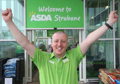 Asda Strabane colleague Eugene McGeever is heading to the Special Olympics