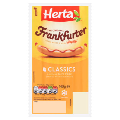 Herta Original Frankfurter Classics 4S 140G