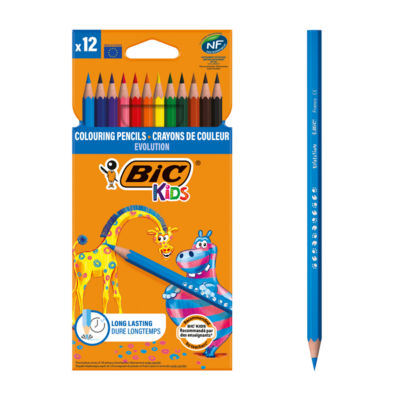 BIC Kids Colouring Pencils x12