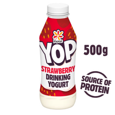 Yop Strawberry Drinking Yoghurt 500G