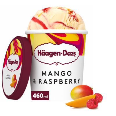 Häagen-Dazs Mango & Raspberry Ice Cream 460ml