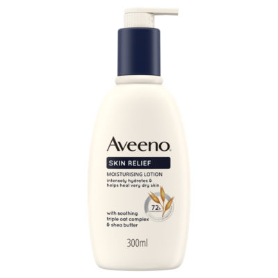Aveeno Skin Relief Body Lotion Moisturiser For Very Dry Skin 300Ml
