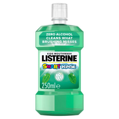 Listerine Smart Rinse Mild Mint Mouthwash 250Ml