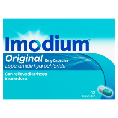 Imodium Original Diarrhoea Relief Capsules & Tablets 12s