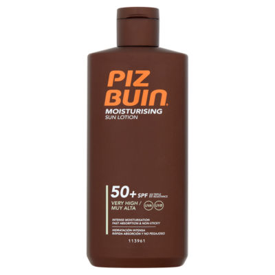 Piz Buin Moisturising Sun Lotion Spf50+ Sun Cream 200Ml
