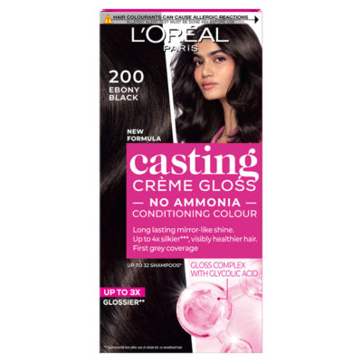 L'Oréal Casting L'Oreal Paris Casting Creme Gloss 200 Ebony Black Semi-Permanent Hair Dye