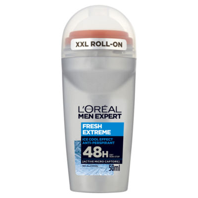 L'Oréal Men Expert Men Expert Fresh Extreme 48H Roll On Anti-Perspirant Deodorant 50ml