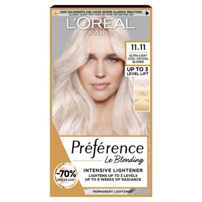 L'Oréal Paris L'Oreal Paris Preference 11.11 Venice Ultra-Light Crystal Blonde Permanent Hair Dye