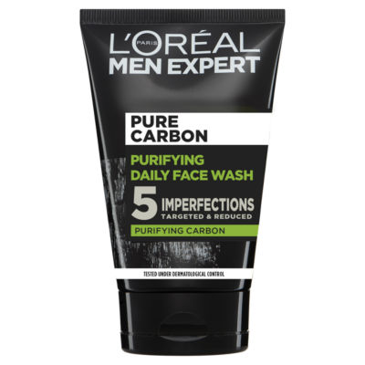 L'oréal Men Expert L'oreal Paris Men Expert Pure Carbon Purifying Daily Face Wash Cleanser 100Ml - Image 6