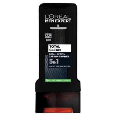 L'Oréal Men Expert Total Clean Shower Gel 400Ml