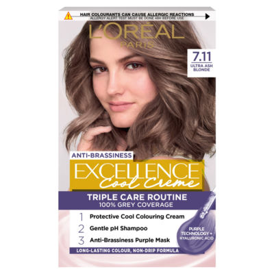 L'Oréal Excellence L'Oreal Paris Excellence Cool 7.11 Ultra Ash Blonde