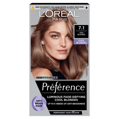 L'Oréal Preference L'Oreal Paris Preference Cool Blondes 7.1 Iceland Permanent Hair Dye