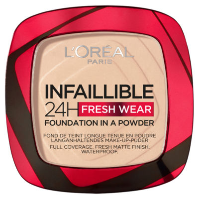 L'oreal Paris Paris Infallible 24H Fresh Wear Foundation In A Powder Shade 20 Ivory