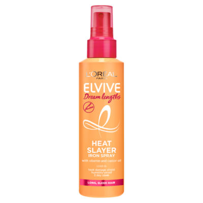 L'oreal Elvive Paris Dream Lengths Heat Slayer Spray By For Long, Sleek Hair 150Ml
