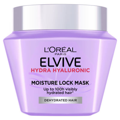 L'oreal Elvive Elvive Hydra Hyaluronic Moisture Wrapping Mask, For Dry Or Dehydrated Hair, 300Ml