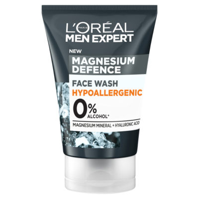 L'Oréal Men Expert Magnesium Hypoallergenic Face Wash 100Ml