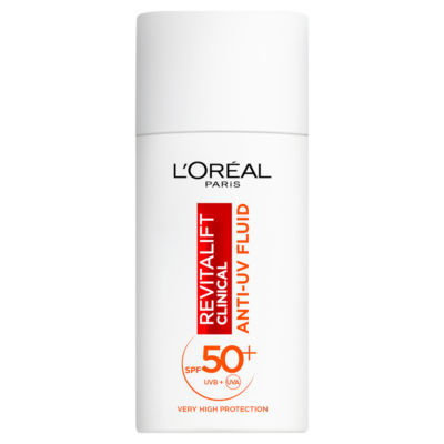 L'oreal Paris L'oréal Paris Revitalift Clinical Spf 50+ Invisible Uv Fluid, Uv Protection, 50Ml