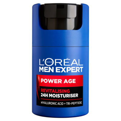 L’oréal Paris New L'oréal Men Expert Power Age Moisturiser, Hydrating & Revitalising Hyaluronic Acid Moisturiser For Men, Designed For Ageing, Dry & Dull Skin 50Ml - Image 5