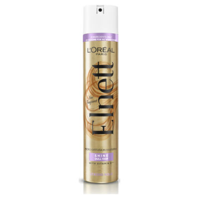 L'Oréal Paris L'Oreal Elnett Shine Strong Hold Hair Spray 400Ml