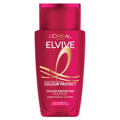 L'oreal Paris Elvive Colour Protect Shampoo, For Coloured & Highlighted Hair, 90Ml