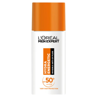 L'oreal Men Expert L'oréal Men Expert Hydra Energetic Daily Spf50+ Invisible Fluid 50Ml