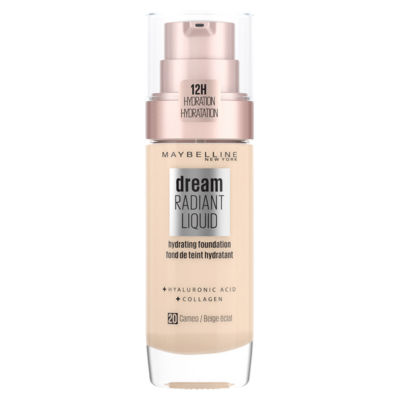 Maybelline Dream Radiant Liquid Hydrating Foundation 20 Cameo