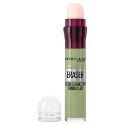 Maybelline Instant Anti-Age Eraser Colour Correcting Concealer, Counteracts Redness, 6.8ml