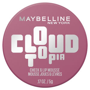 Cloudtopia Blush Cheek & Lip Mousse Up to 14H Cheek Colour, 1 Twighlight Berry