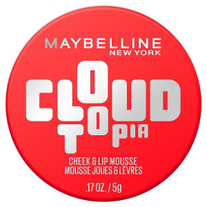 Cloudtopia Blush Cheek & Lip Mousse Up to 14H Cheek Colour, 3 Divine Crimson