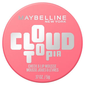 Cloudtopia Blush Cheek & Lip Mousse Up to 14H Cheek Colour, 7 Moonlit Rose