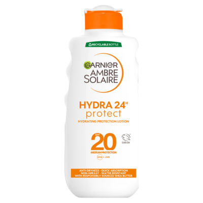 Ambre Solaire Ambre Solaire Hydra 24 Protection SPF20 Sun Cream Lotion 175ml