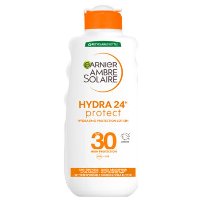 Ambre Solaire Hydra 24H Protect Spf30 Sun Cream Lotion 175Ml
