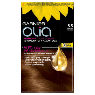 Garnier Olia Permanent Hair Colour - Golden Brown 5.3