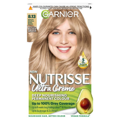 Garnier Nutrisse Nutrisse 8.13 Medium Beige Blonde Permanent Hair Dye