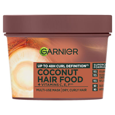 Garnier Ultimate Blends Smoothing Coconut And Macadamia Hair Food - Brown - Image 6