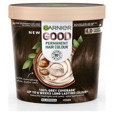 Garnier Good Permanent Hair Colour - 4.0 Cacao Brown
